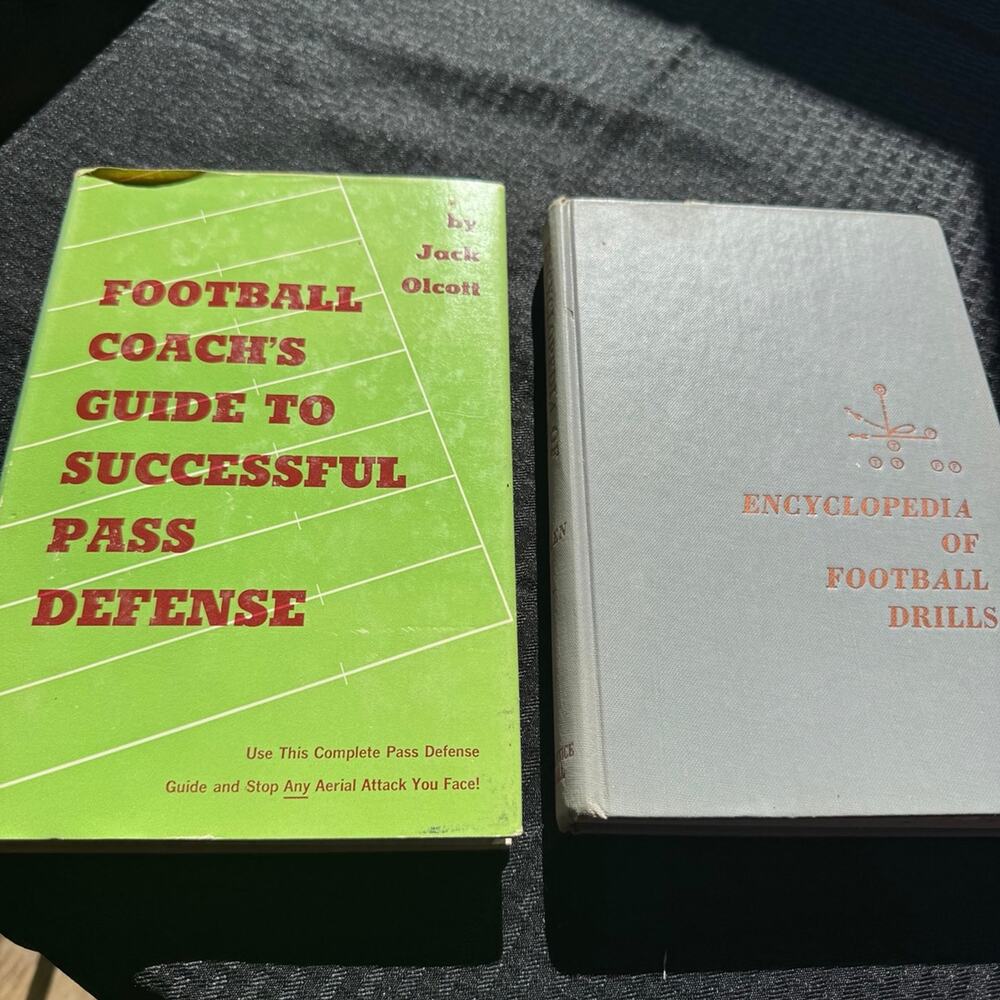 Vintage football books